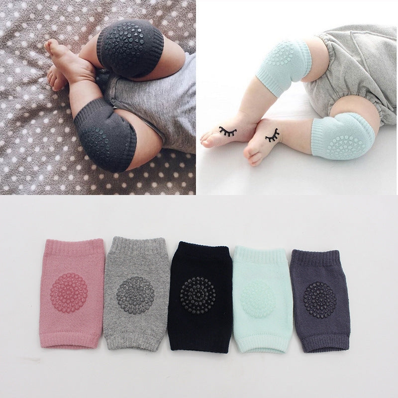 1 Pair Anti-Slip Baby Crawling Knee & Elbow Guard – Soft & Protective Pads for Toddlers