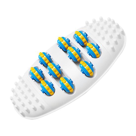 Oval Shape Foot Massager Roller – 4-Row Acupressure Pain Relief & Relaxation