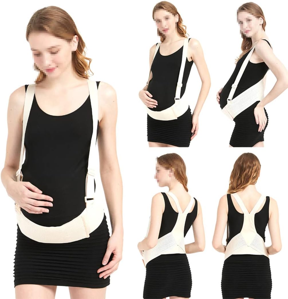 Prenatal Abdominal Support Belt for Pregnant Women – Breathable, Adjustable & Comfortable Maternity Waist Support