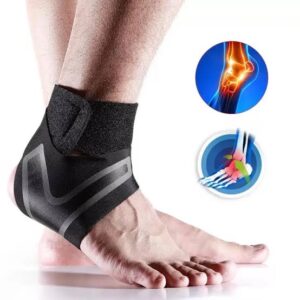 Adjustable Elastic Ankle Support Guard – Compression Brace for Injury Recovery, Sports, and Daily Wear